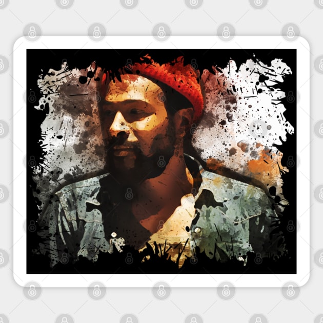 Marvin Gaye - Painting Magnet by Classic Cassette